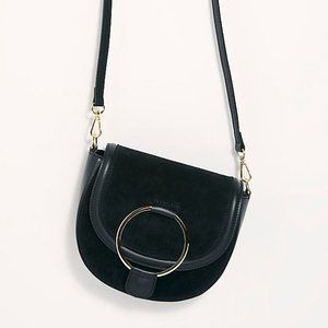 Free People Cherie Suede Crossbody